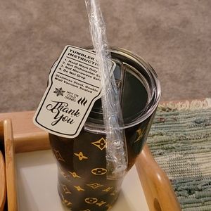 Louis Vuitton designed 32oz hot/cold tumbler